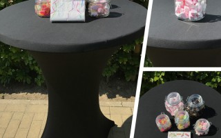 Snoep receptietafel