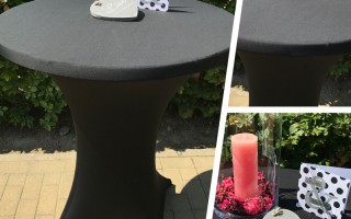 Huwelijks receptietafel