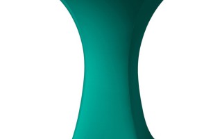 Stretch hoezen huren voor partytafels: groene hoezen beschikbaar