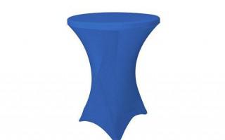 Receptietafel met hoes Blauw